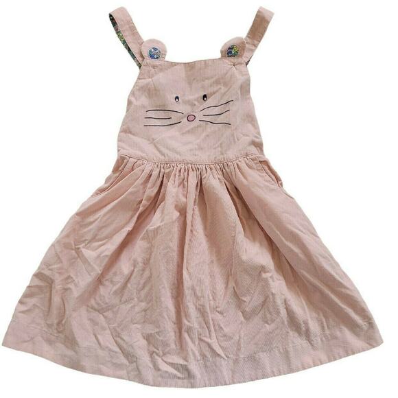 Mini Boden Pink Mouse Pinnie - Picture 1 of 6